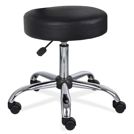 Officesource Medical Stools Medical Stool with Polished Chrome Base 343FPABK